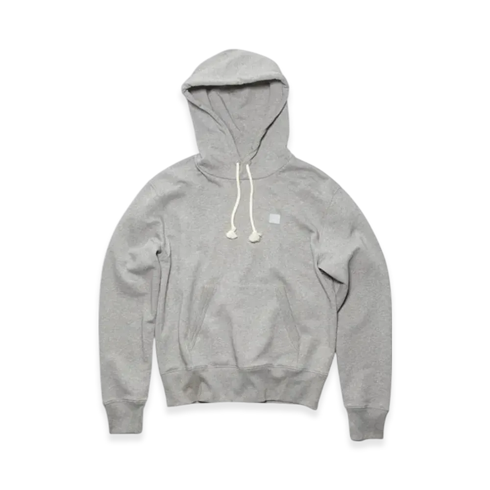 Acne Studios Hoodie - Regular fit "Light Grey Melange"