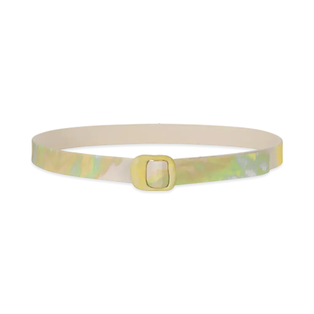 HOMME PLISSE ISSEY MIYAKE Agate Belt "Yellow"