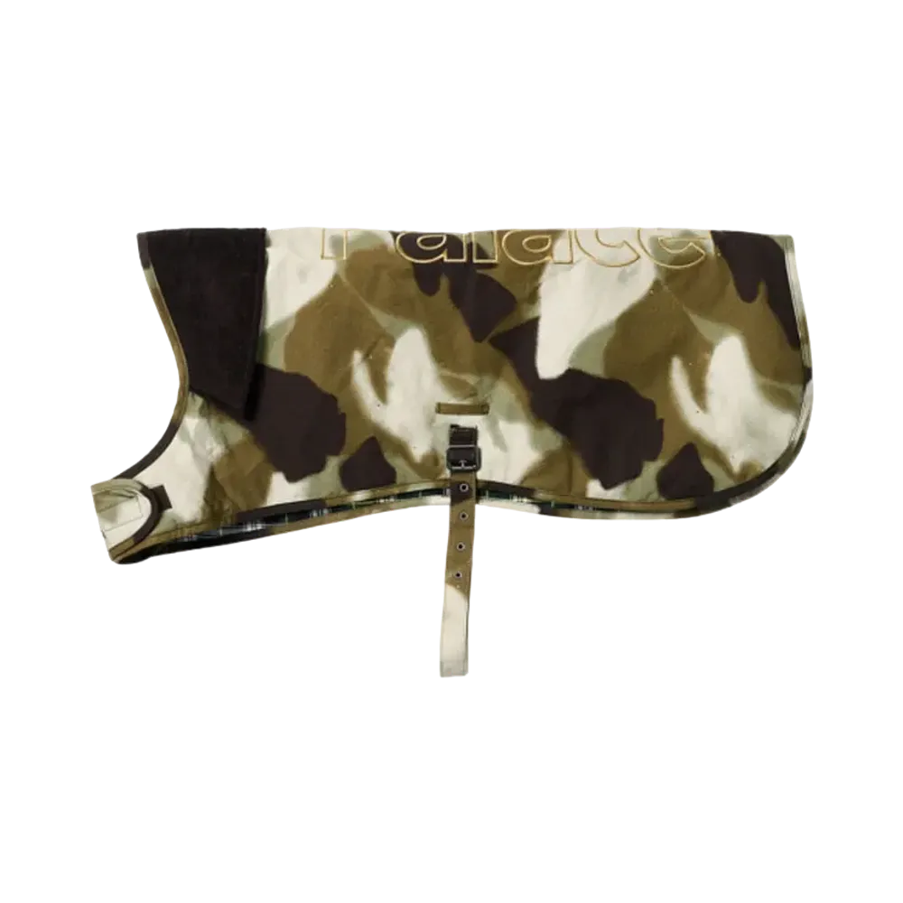 PALACE x BARBOUR Dog Coat "Camo"