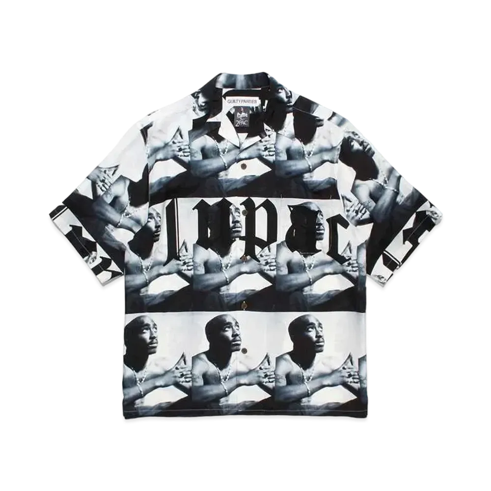 WACKO MARIA 2Pac / Hawaiian Shirt #1 "White"