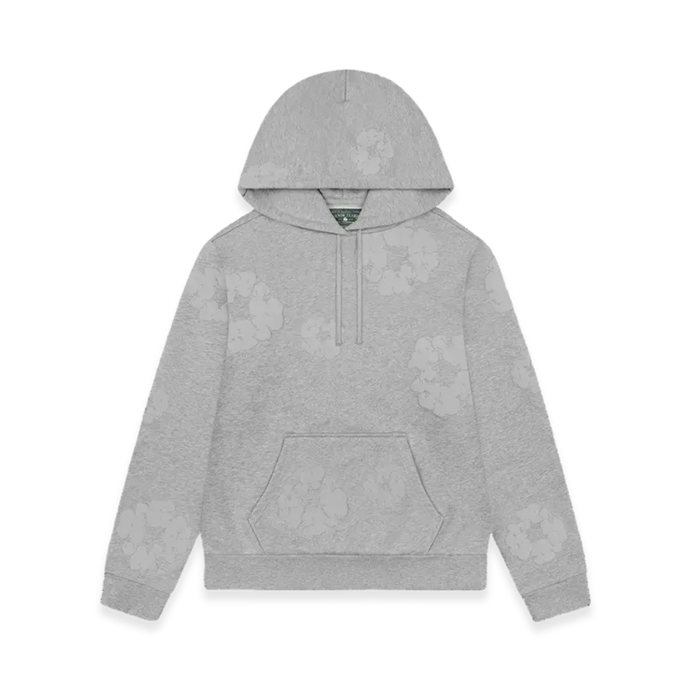 DENIM TEARS Mono Cotton Wreath Hoodie "Grey"