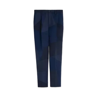 ANREALAGE Panel Patchwork Slacks "Navy"