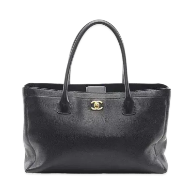 CHANEL Executive Tote Caviar Skin "Black"