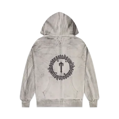 TRAPSTAR x ADWOA Zip Hooded Top "Off White"