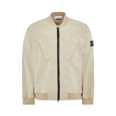 Stone Island 42510 SUPIMA Cotton Twill Stretch-TC "Sand"