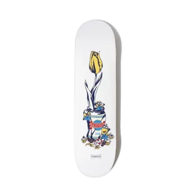Wasted Youth x MINIONS SKATEBOARD "White" / VERDY
