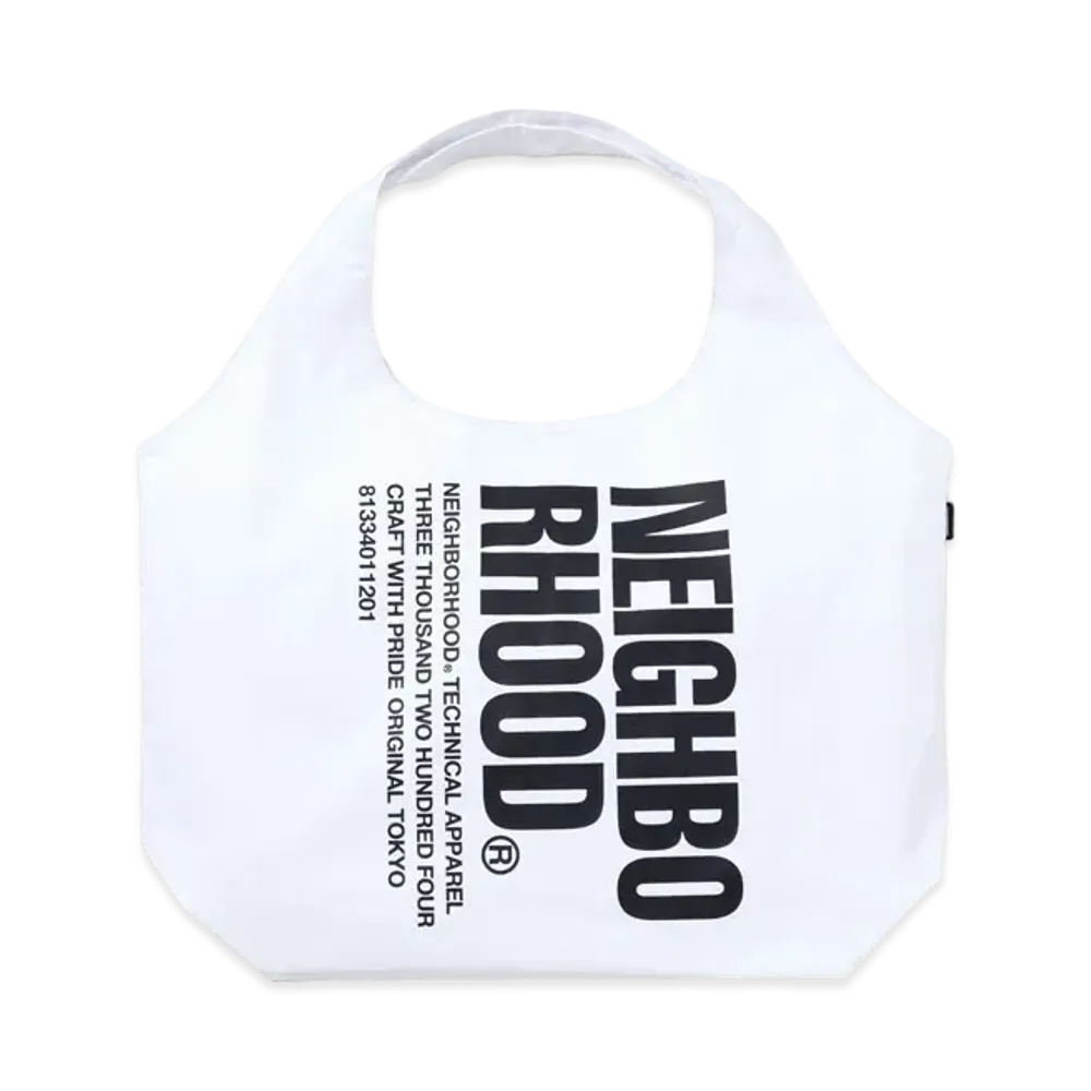 NEIGHBORHOOD ID TOTE / C-LUGGAGE "White"