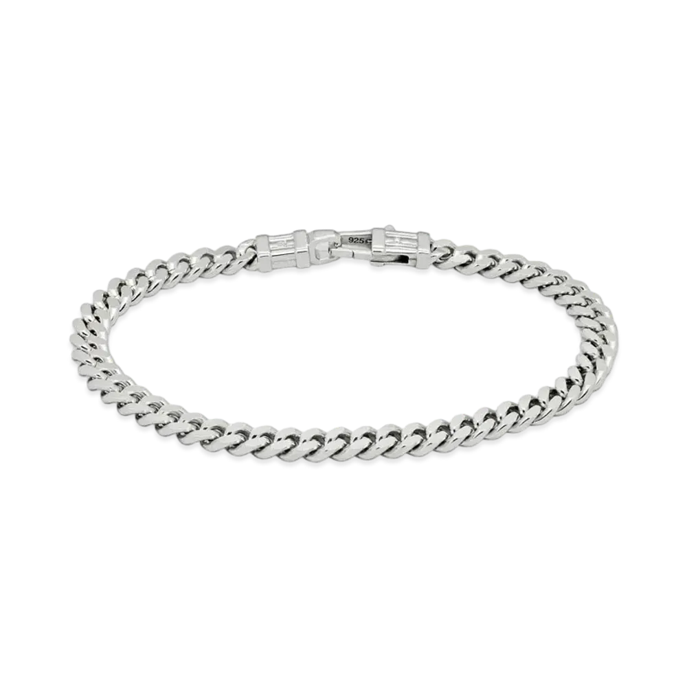 TOMWOOD Curb Bracelet L "Silver"