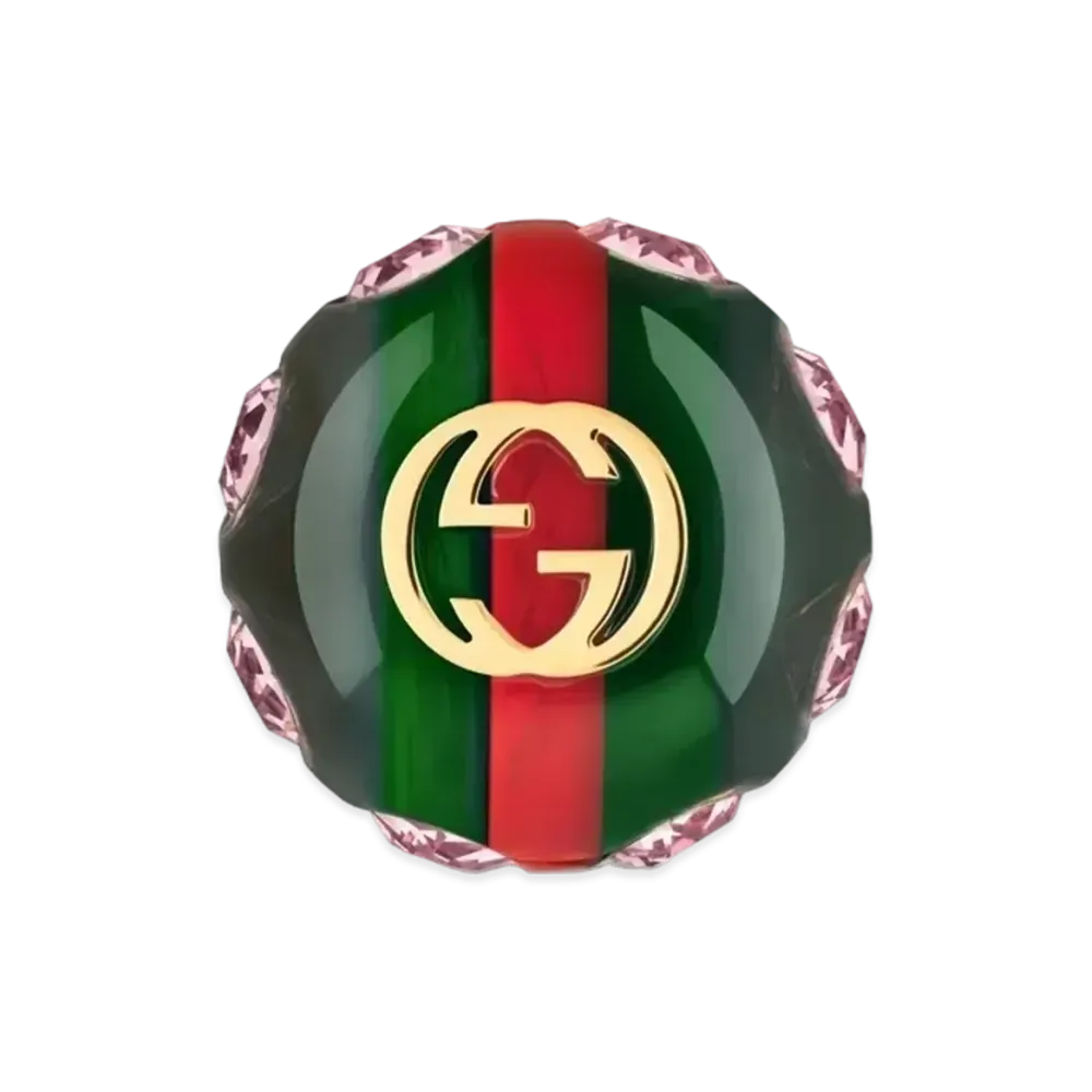 GUCCI Vintage Stripe Web Ring