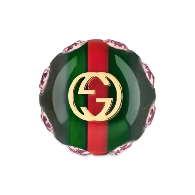 GUCCI Vintage Stripe Web Ring
