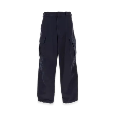PRADA Twill Cargo Pant "Navy Blue"