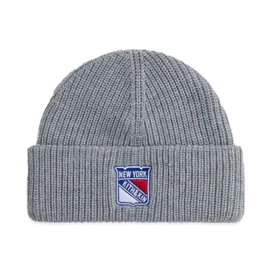 Kith & '47 For The New York Rangers Mia Beanie "Light Heather Grey"