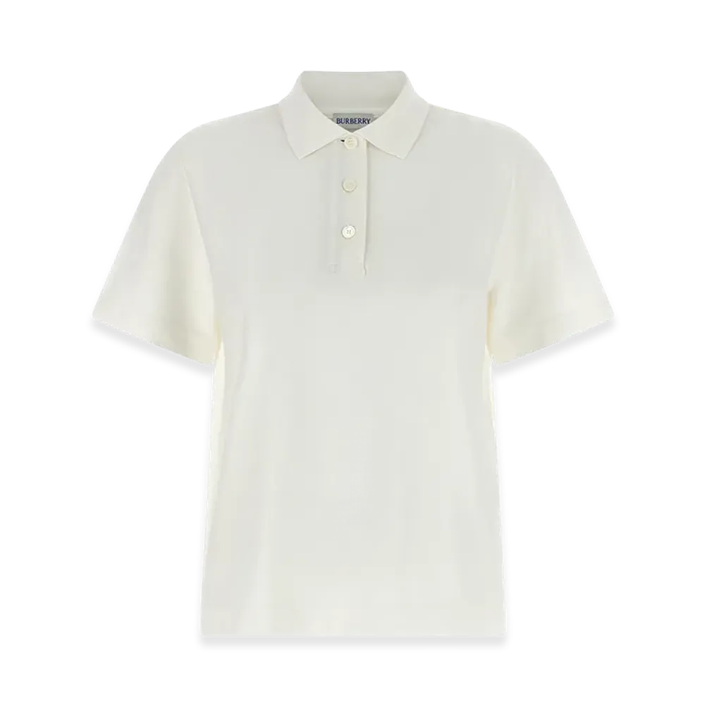 Burberry Women's Priscilla Polo Shirt "White"