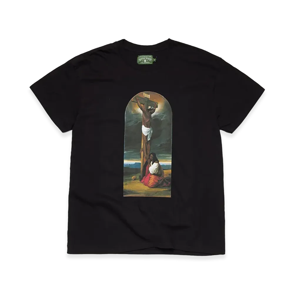 DENIM TEARS Seasonal Biblical Tee "Black"