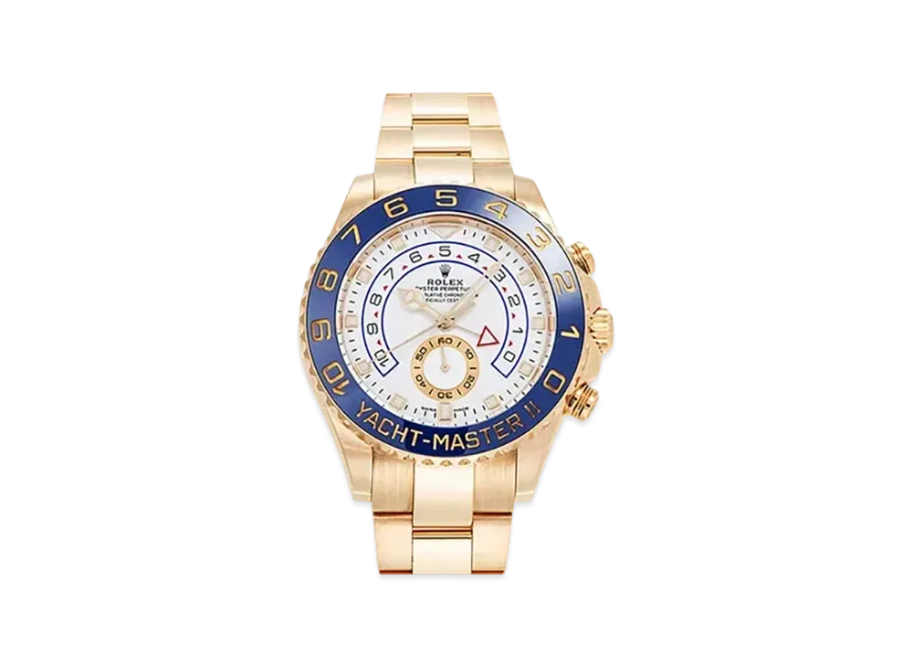 ロレックス ヨットマスターII 白文字盤 116688