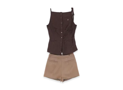 ANDMARY Women's Olivia Pants Set Up "Brown"