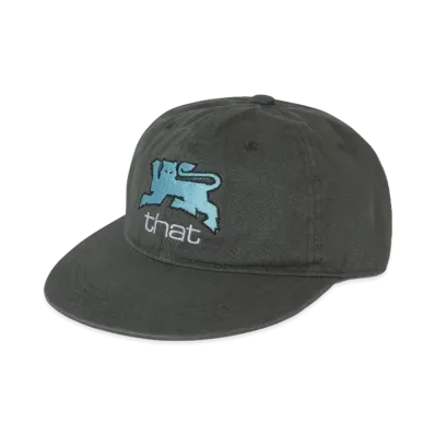 thisisneverthat Overdyed Lion Cap "Charcoal"
