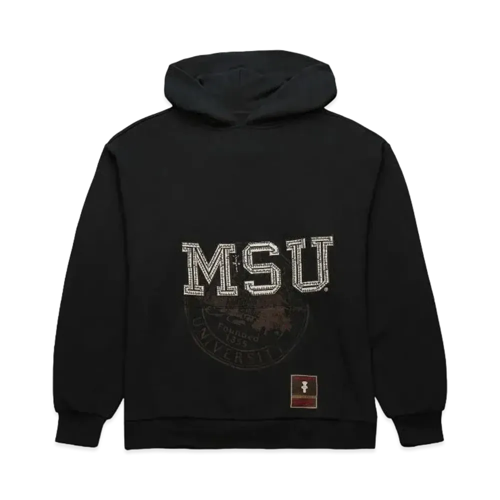 Travis Scott x M&N x Michigan State University Hoodie "Black"
