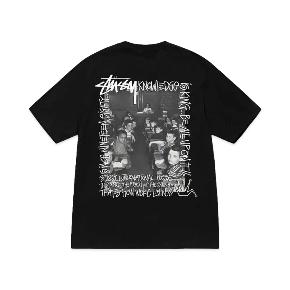 Stussy Classroom Tee "Black"