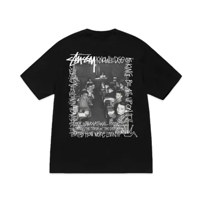 Stussy Classroom Tee "Black"