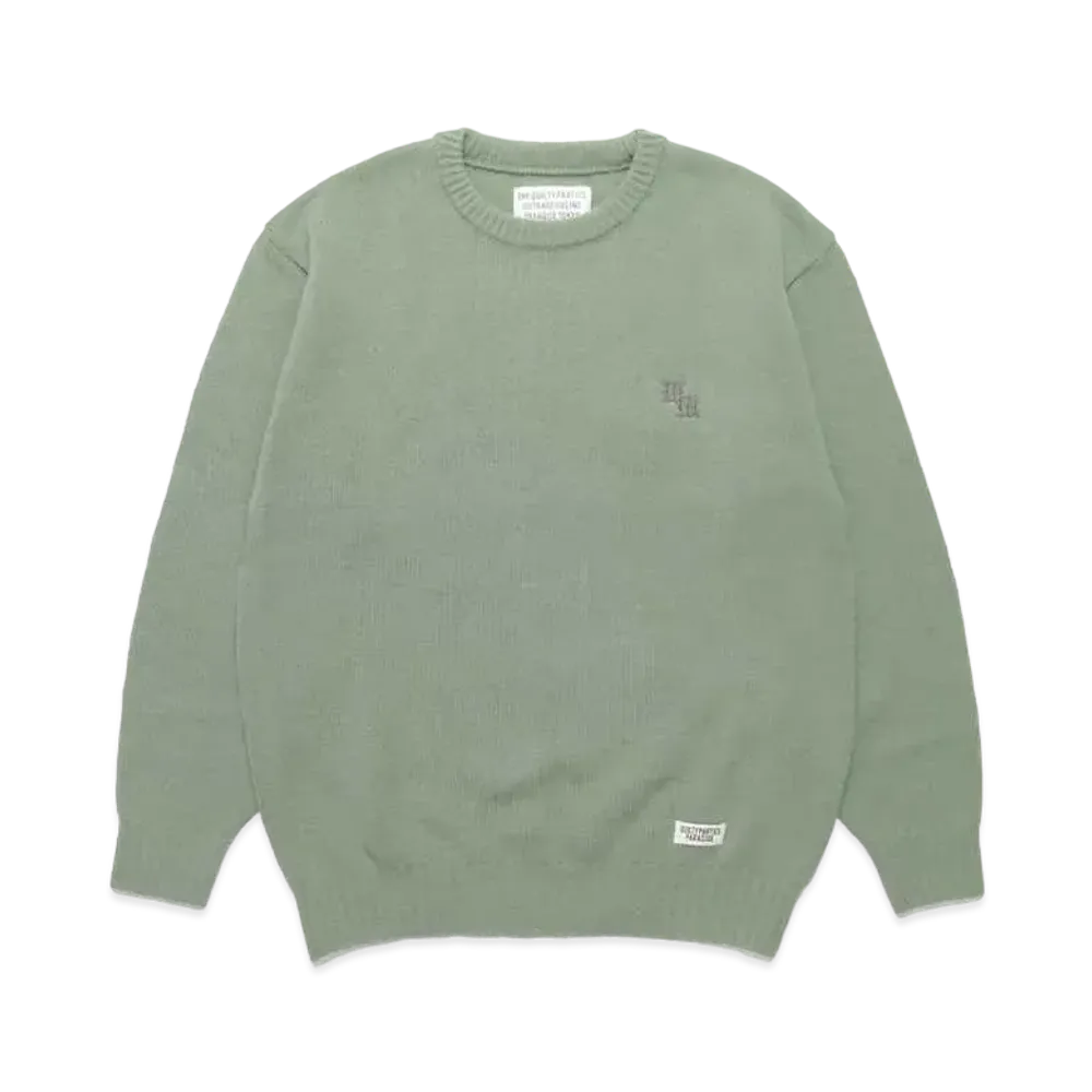 WACKO MARIA Classic Knit Sweater "Mint"