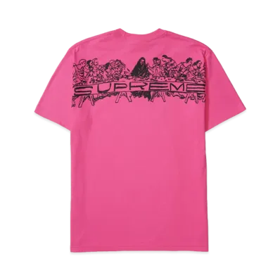 Supreme Supper Tee "Fuchsia"