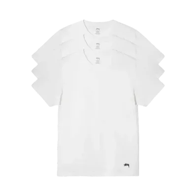 Stussy Undershirts 3 Pack "White"