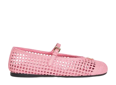 PRADA Women's Flat Shoes "Pink"