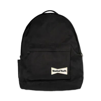 Wasted Youth Backpack "Black" / VERDY