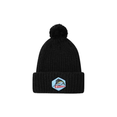 Supreme Marlin Patch Beanie "Black"