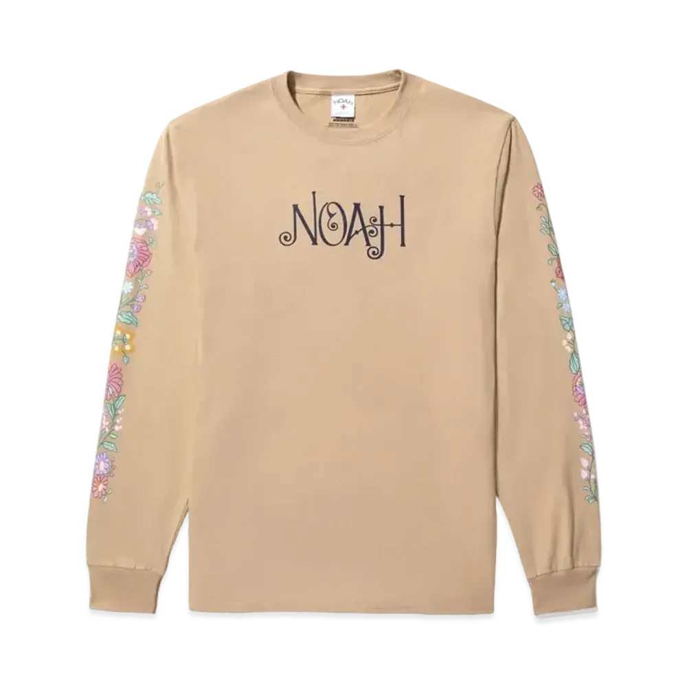 Noah x Jimi Hendrix Flowers Tee "Sand"