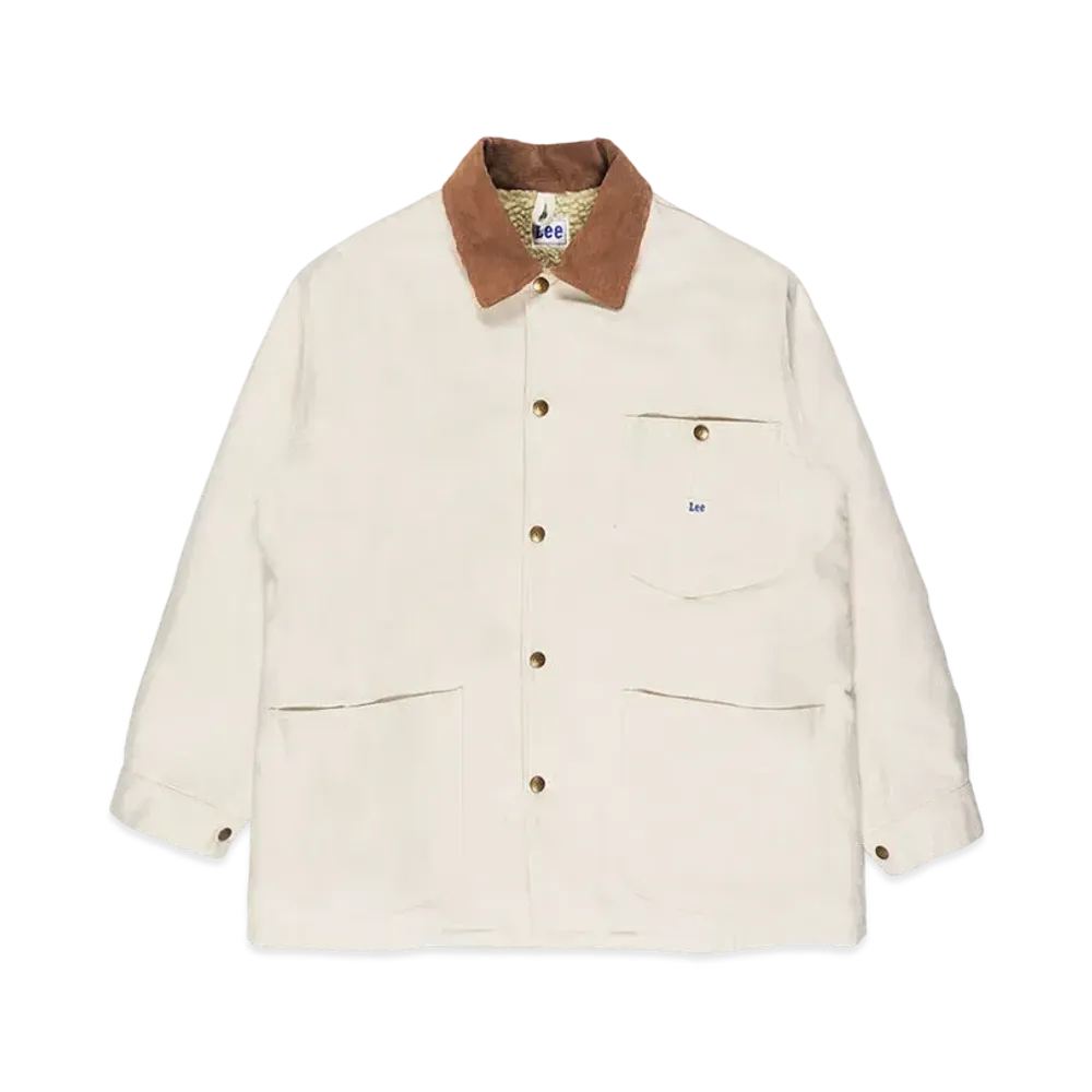 WACKO MARIA x Lee / Denim Boa Coverall "White"