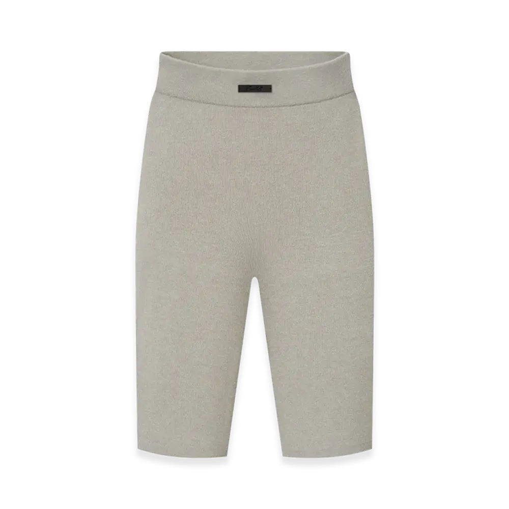 FEAR OF GOD ESSENTIALS Women's Rib Knit Biker Short "Seal"