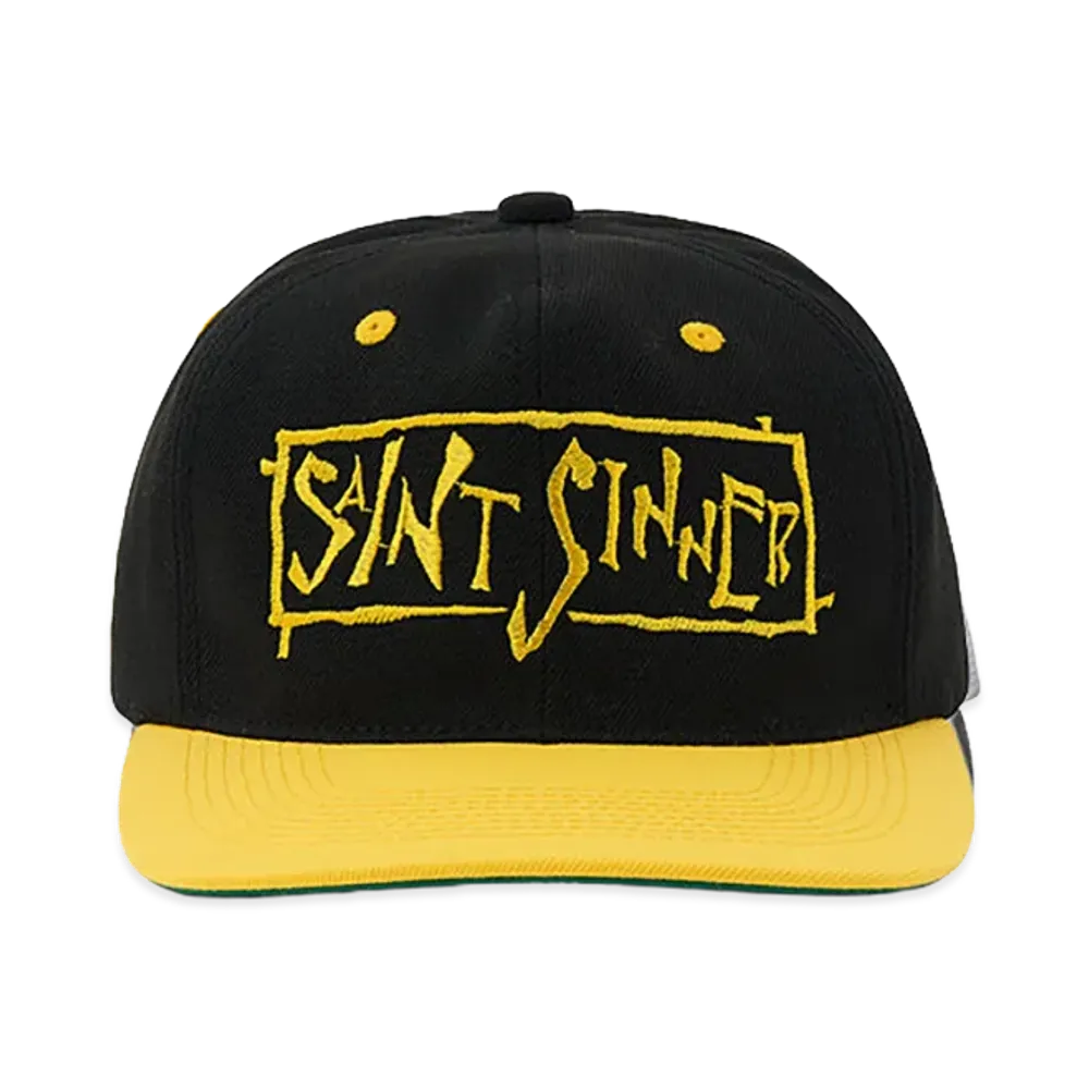 SAINT Mxxxxxx Cap/Eye "Black/Yellow"