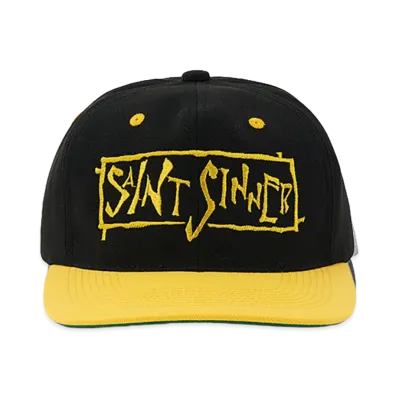 SAINT Mxxxxxx Cap/Eye "Black/Yellow"