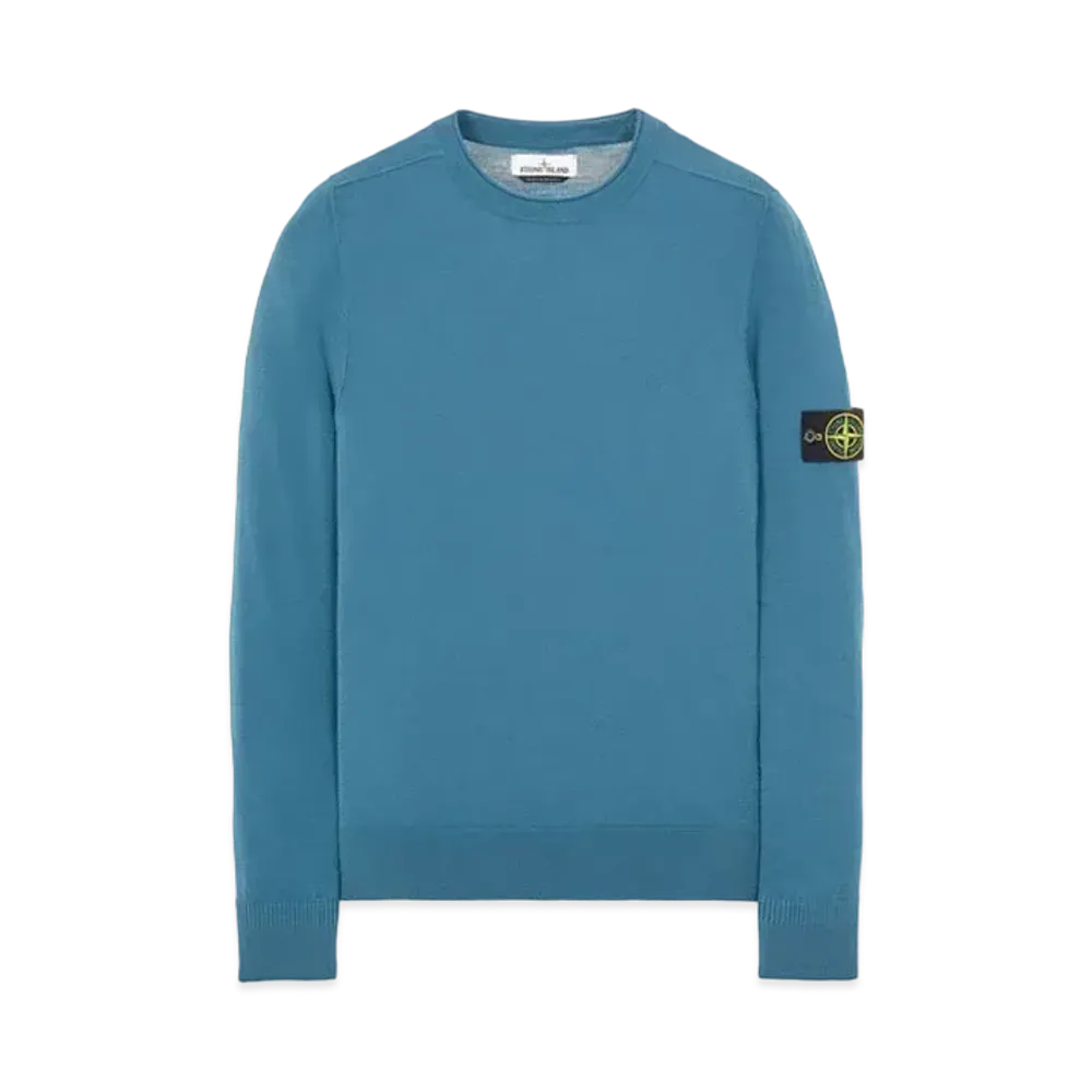 Stone Island 511A1 STRETCH WOOL "Teal"