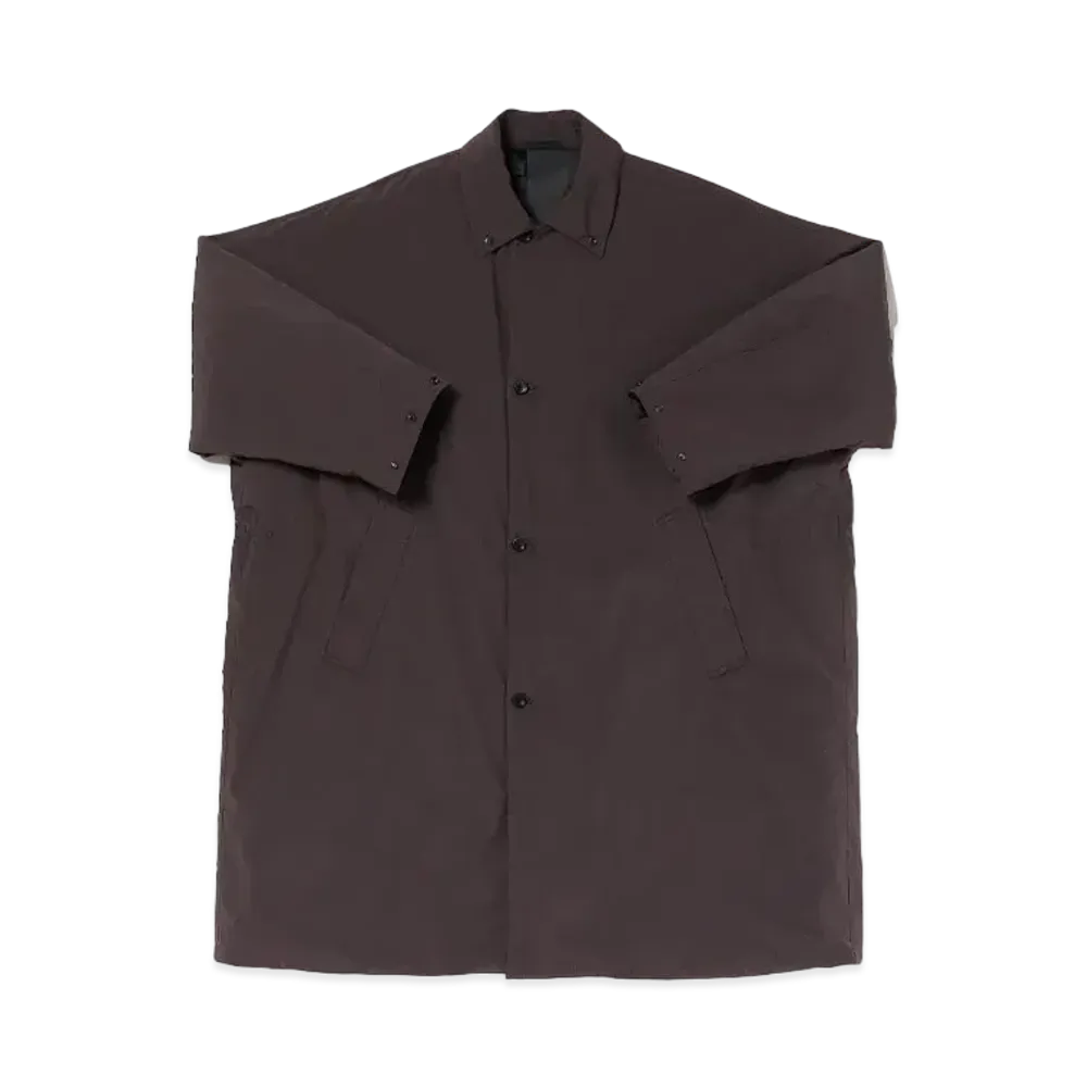 N.HOOLYWOOD Balmacaan Coat "Burgundy"