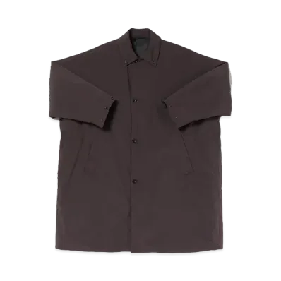 N.HOOLYWOOD Balmacaan Coat "Burgundy"