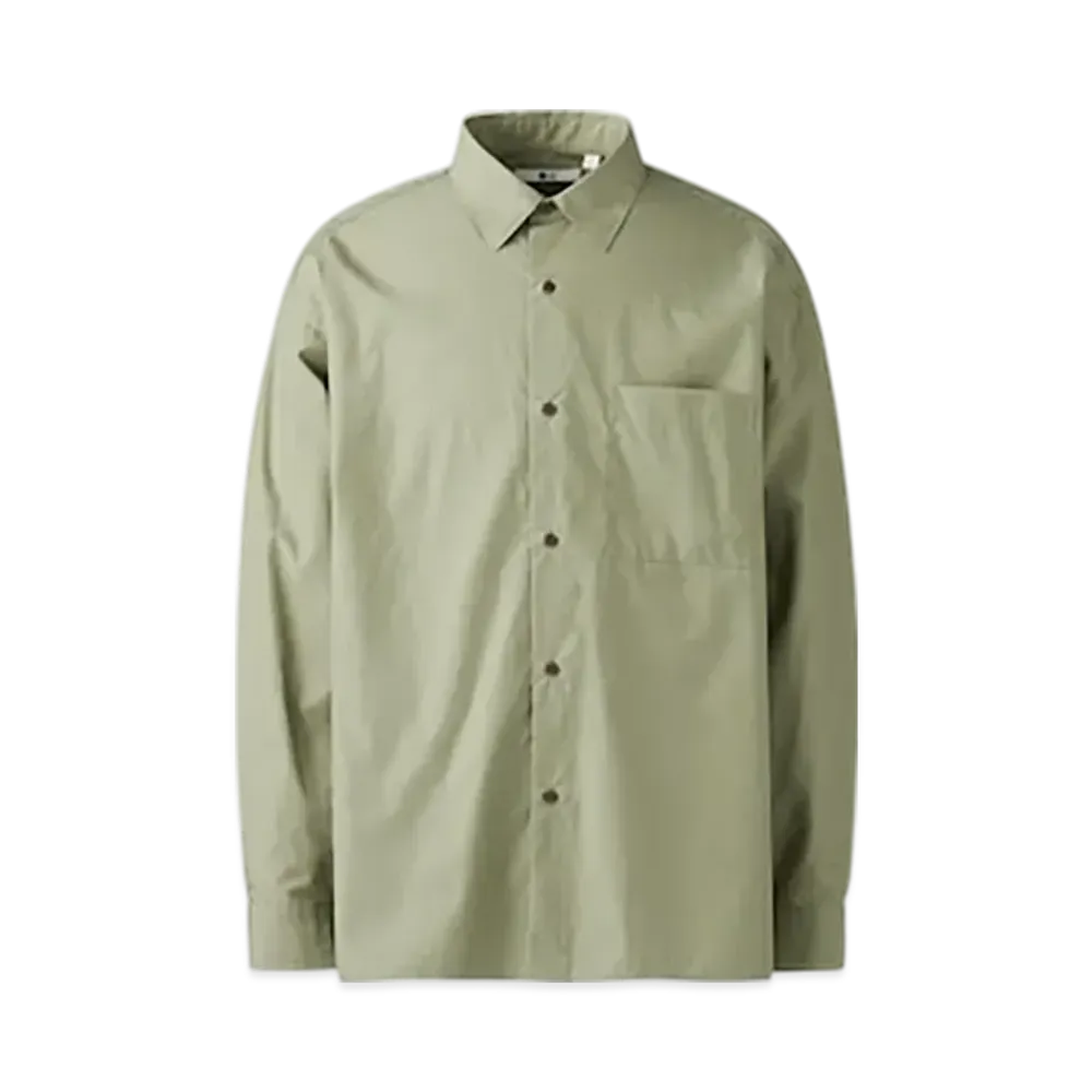 Uniqlo C Broad Oversized Shirt "Green"