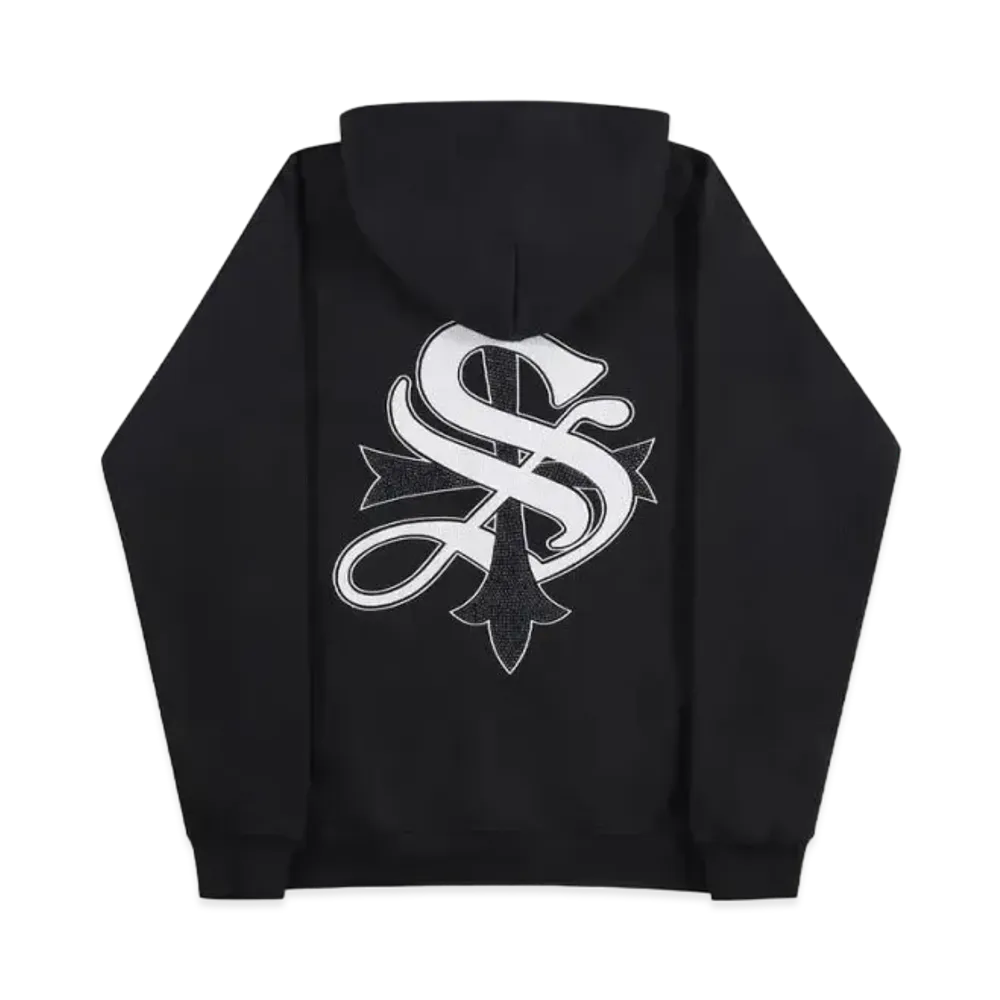 SUPPLIER Cross Logo Hoodie "Black"
