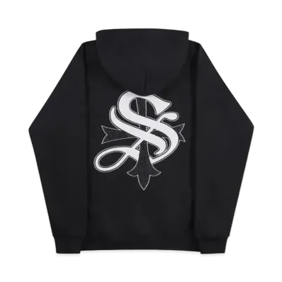 SUPPLIER Cross Logo Hoodie "Black"
