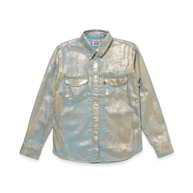 Levi's Western Shirt "Medium Indigo"