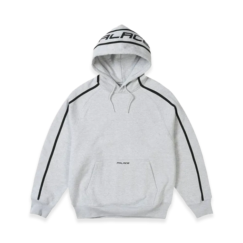 PALACE Runner Hood "Grey Marl"