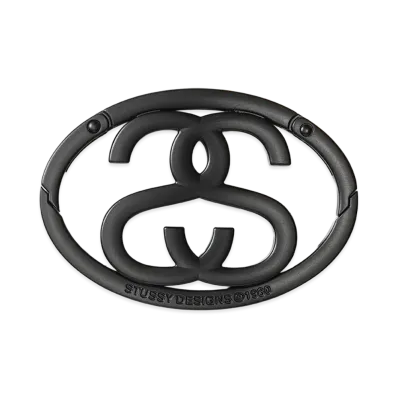 Stussy SS Link Carabiner "Matte Black" 138929