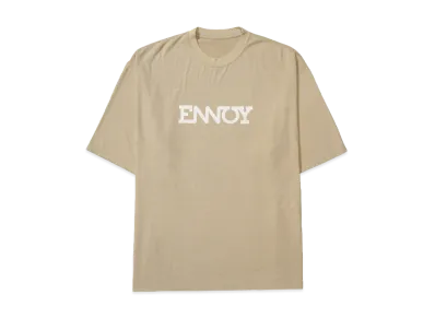 ENNOY Electric Logo Fade T-Shirt "Beige"
