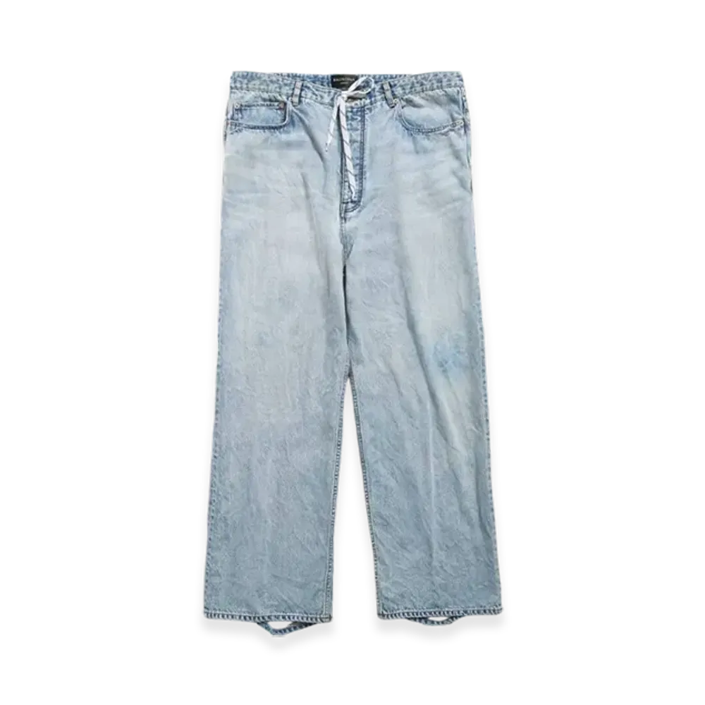 BALENCIAGA Oversized Baggy Pants "Blue"