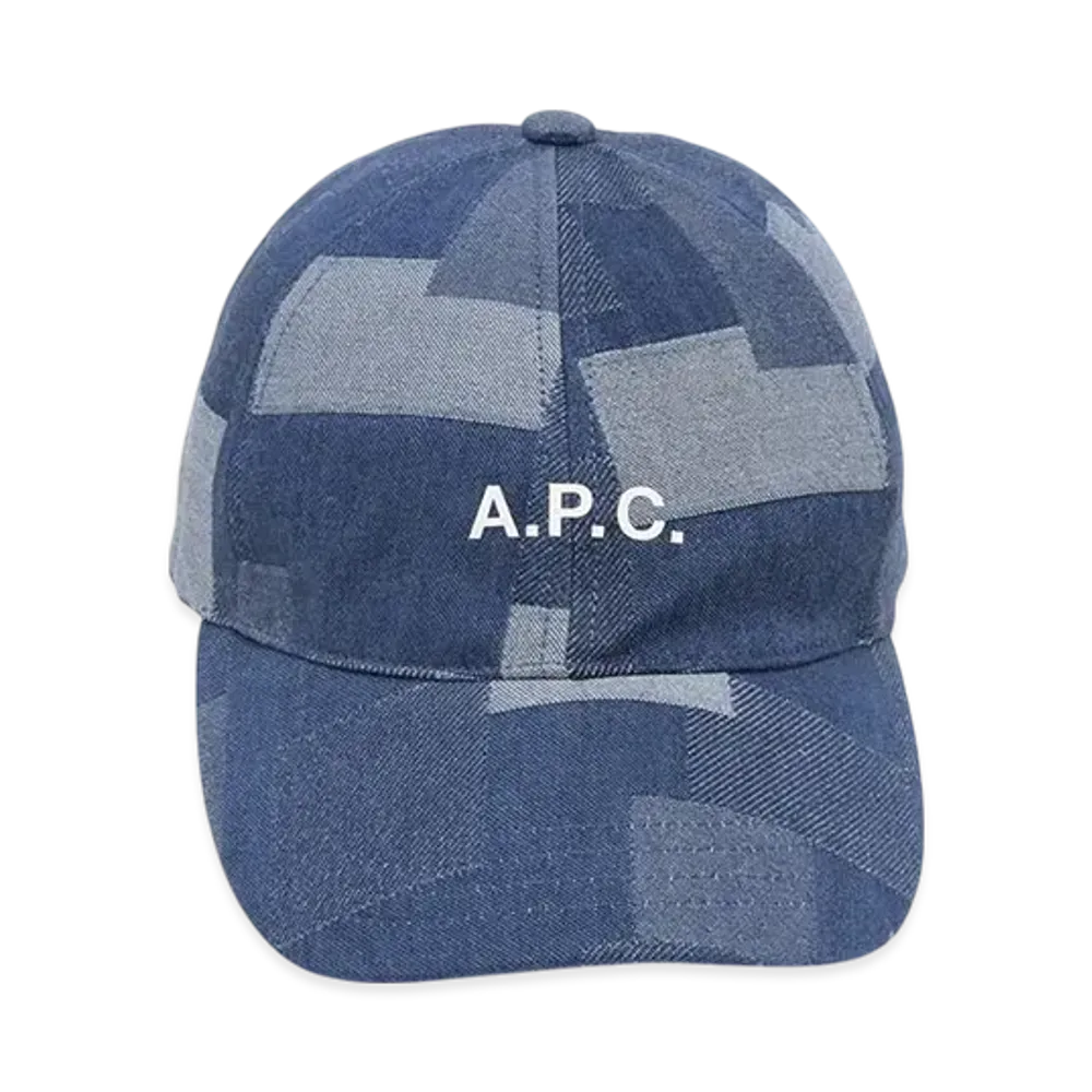 A.P.C. Casquette "Washed Indigo"