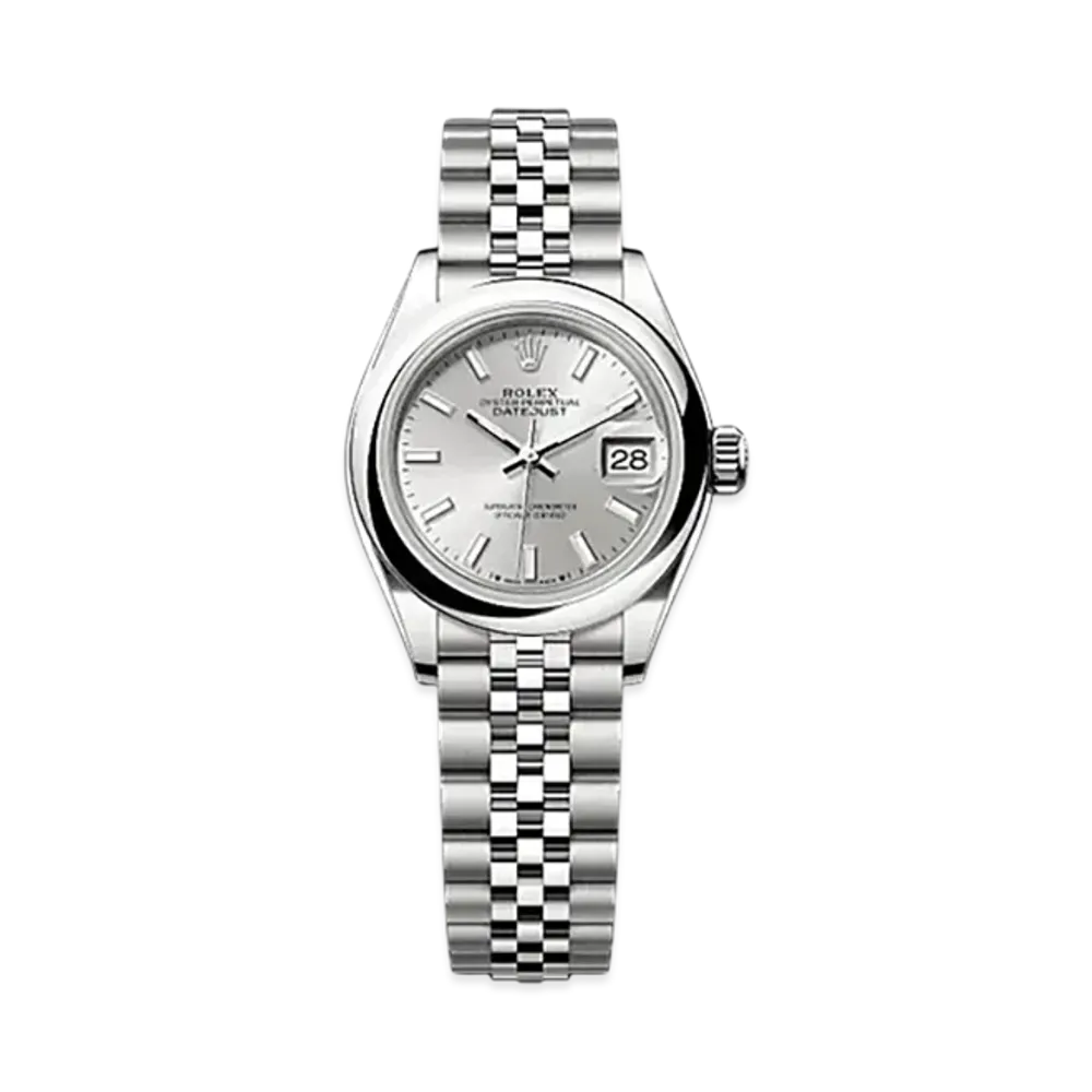 ROLEX Lady-Datejust Oystersteel "Grey"
