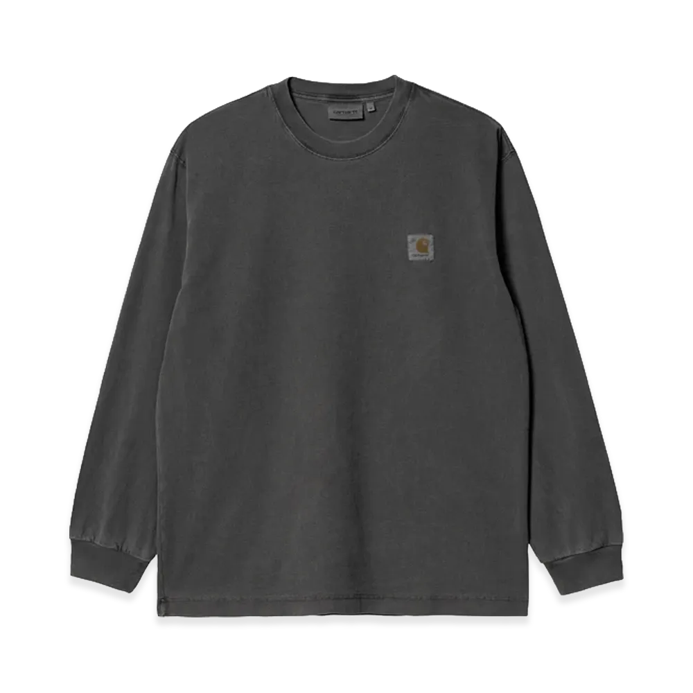 Carhartt WIP L/S Vista T-Shirt "Black/Garment Dyed"