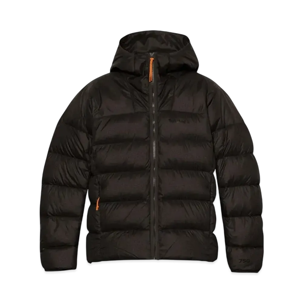 Timberland Men's Bear Head Super Goose Down Hooded Jacket "Black"